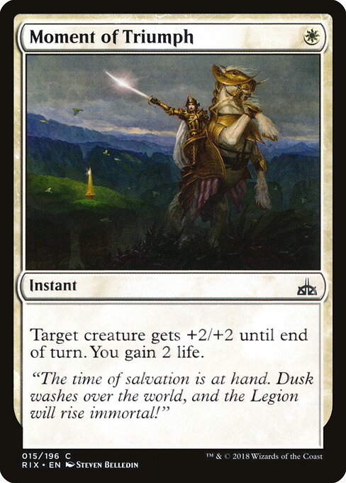 Rivals of Ixalan - 15 - Moment of Triumph - Common