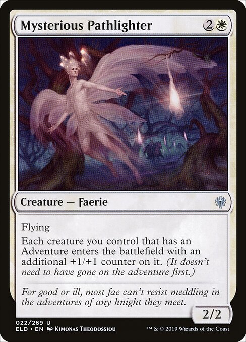 Throne of Eldraine - 22 - Mysterious Pathlighter - Uncommon