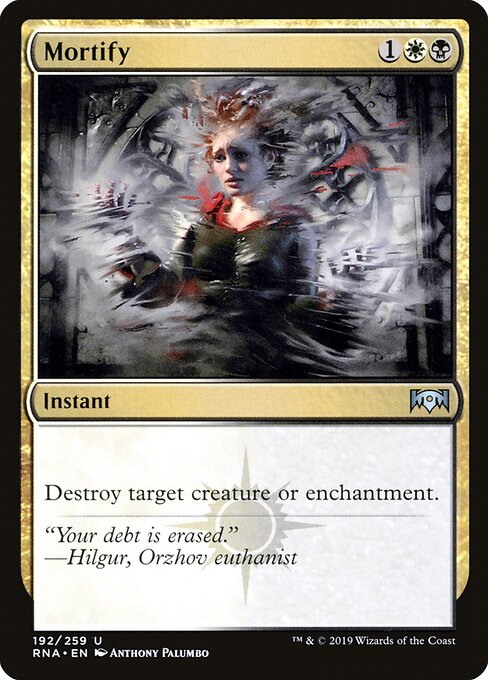 Ravnica Allegiance - 192 - Mortify - Uncommon