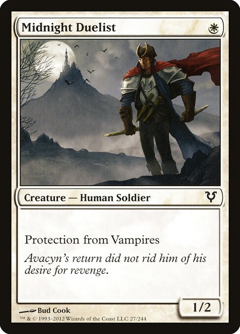 Avacyn Restored - 27 - Midnight Duelist - Common