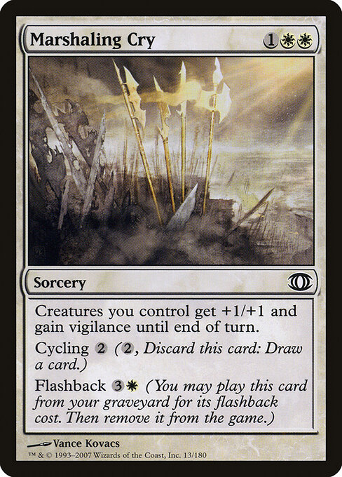 Future Sight - 13 - Marshaling Cry - Common