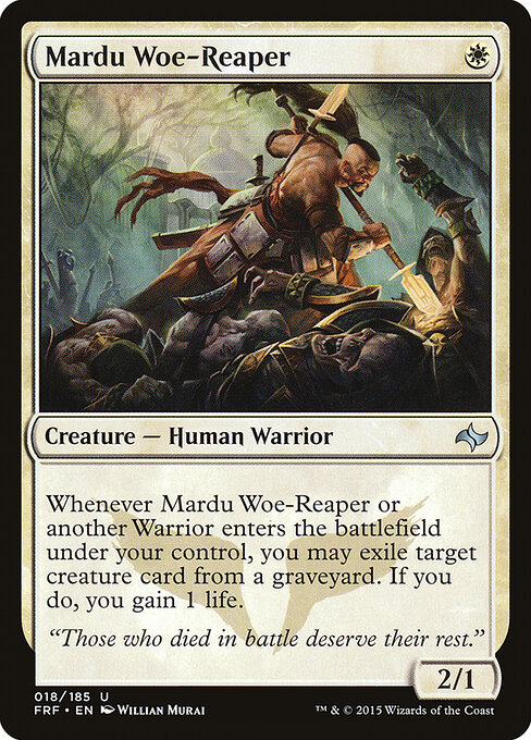 Fate Reforged - 18 - Mardu Woe-Reaper - Uncommon