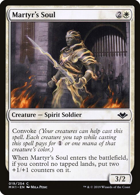 Modern Horizons - 19 - Martyr's Soul - Common