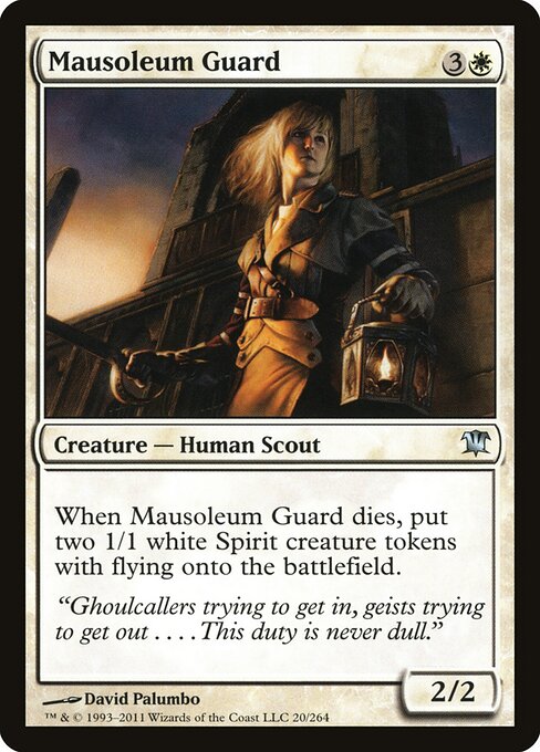 Innistrad - 20 - Mausoleum Guard - Uncommon