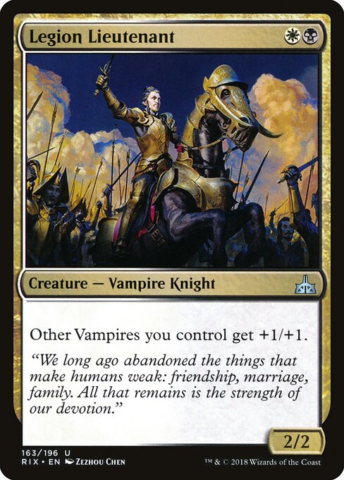 Rivals of Ixalan - 163 - Legion Lieutenant - Uncommon