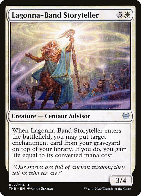 Theros Beyond Death - 27 - Lagonna-Band Storyteller - Uncommon