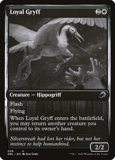 Innistrad: Double Feature - 26 - Loyal Gryff - Uncommon