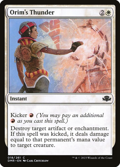 Dominaria Remastered - 18 - Orim's Thunder - Common