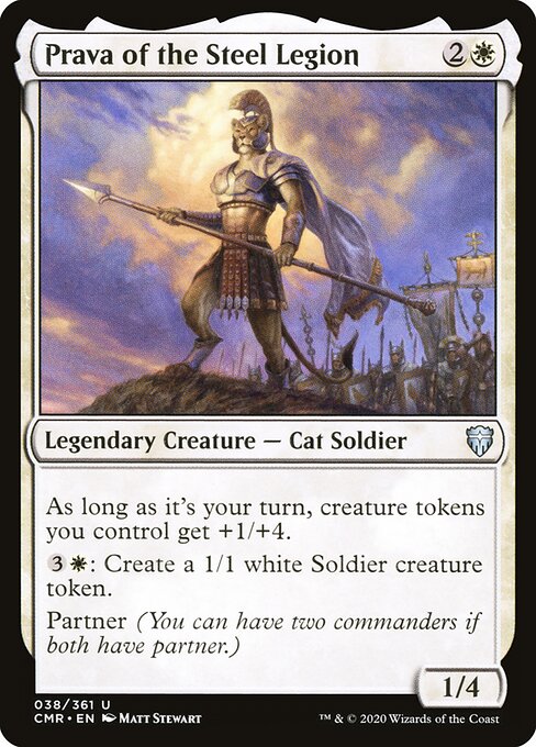 Commander Legends - 38 - Prava of the Steel Legion - Uncommon