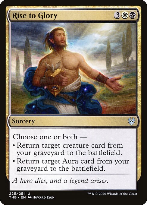 Theros Beyond Death - 225 - Rise to Glory - Uncommon