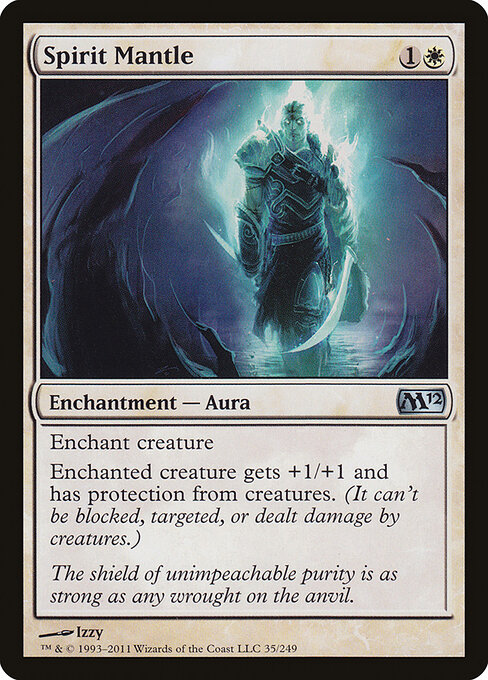 Magic 2012 - 35 - Spirit Mantle - Uncommon