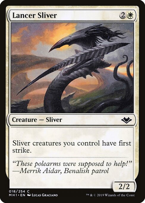 Modern Horizons - 18 - Lancer Sliver - Common