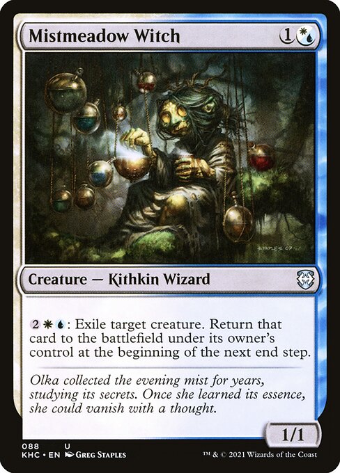 Kaldheim Commander - 88 - Mistmeadow Witch - Uncommon