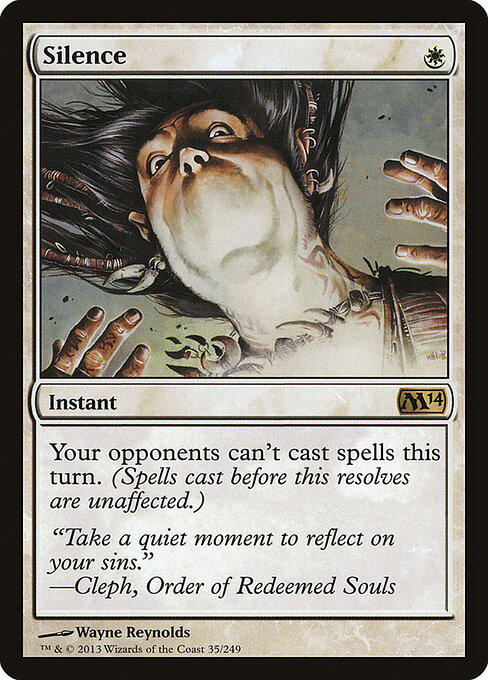 Magic 2014 - 35 - Silence - Rare
