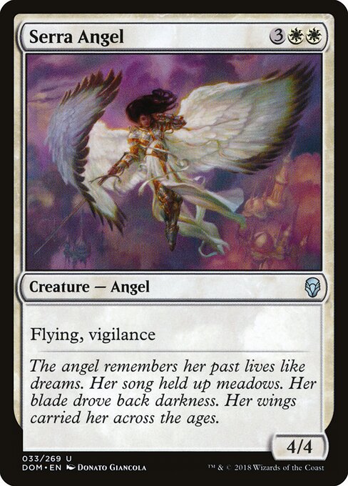 Dominaria - 33 - Serra Angel - Uncommon