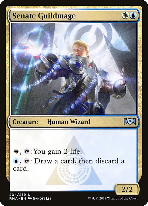 Ravnica Allegiance - 204 - Senate Guildmage - Uncommon