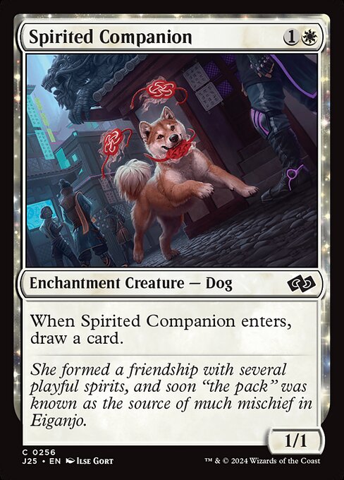 Foundations Jumpstart - 256 - Spirited Companion - Common