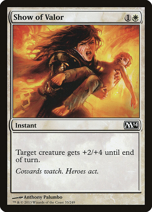 Magic 2014 - 33 - Show of Valor - Common