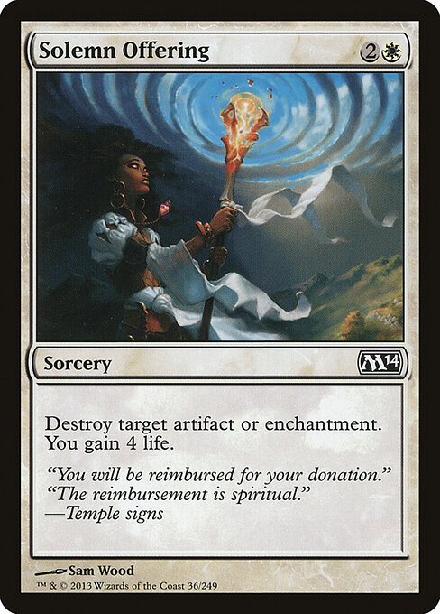 Magic 2014 - 36 - Solemn Offering - Common