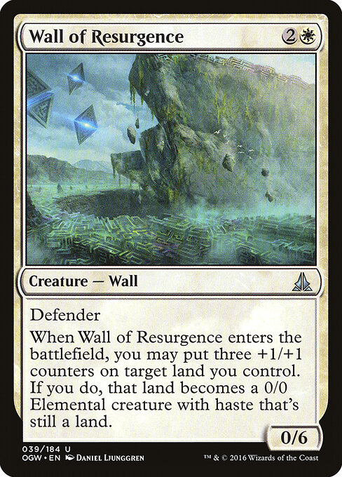 Oath of the Gatewatch - 39 - Wall of Resurgence - Uncommon