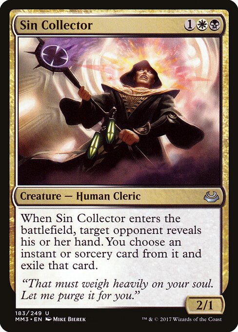 Modern Masters 2017 - 183 - Sin Collector - Uncommon