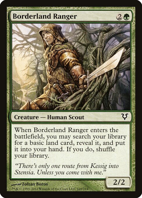 Avacyn Restored - 169 - Borderland Ranger - Common