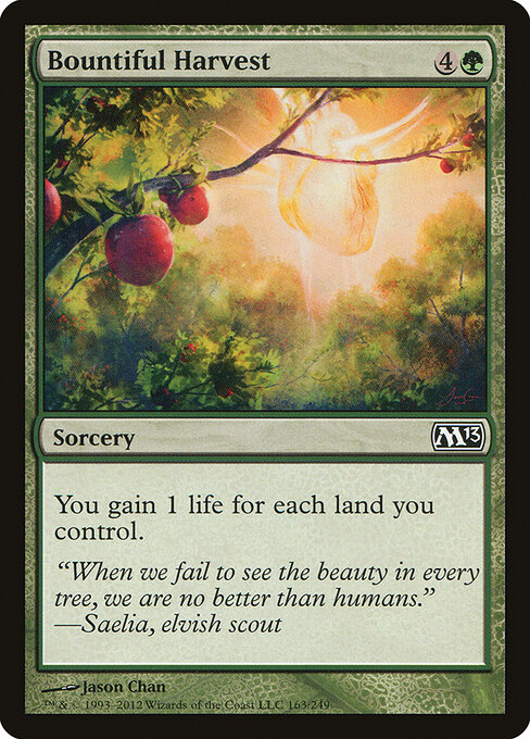 Magic 2013 - 163 - Bountiful Harvest - Common