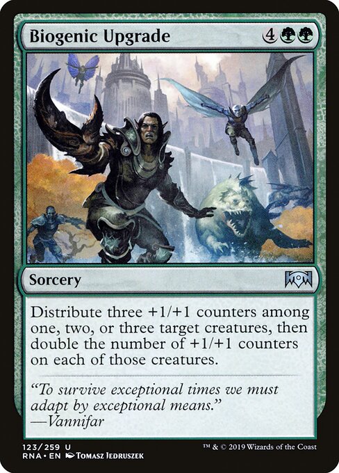 Ravnica Allegiance - 123 - Biogenic Upgrade - Uncommon