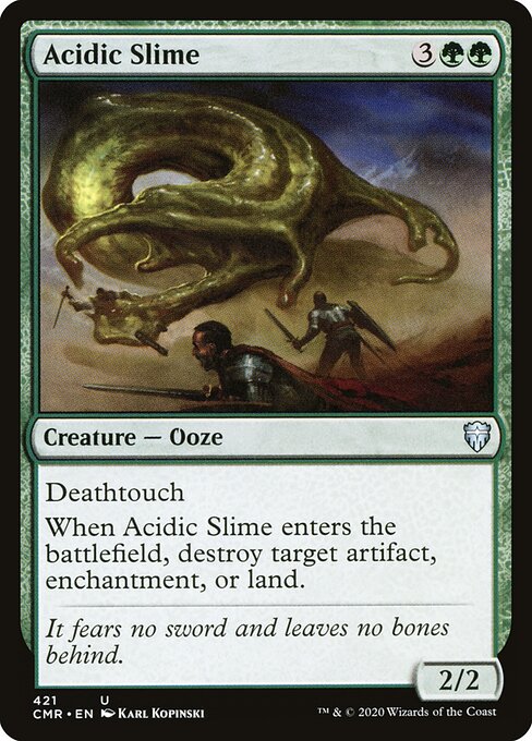 Commander Legends - 421 - Acidic Slime - Uncommon