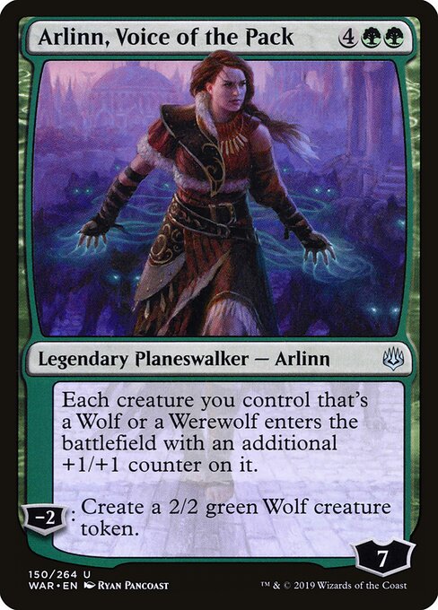 War of the Spark - 150 - Arlinn, Voice of the Pack - Uncommon