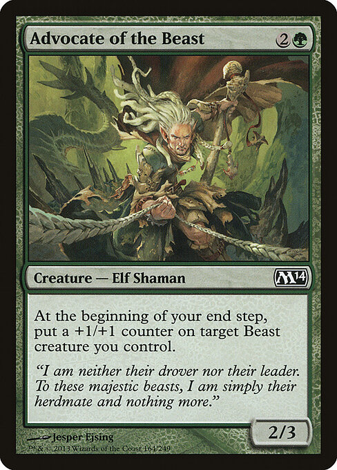 Magic 2014 - 164 - Advocate of the Beast - Common