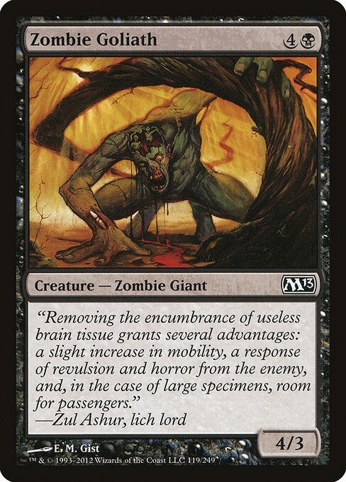 Magic 2013 - 119 - Zombie Goliath - Common