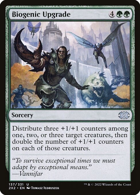 Double Masters 2022 - 137 - Biogenic Upgrade - Uncommon
