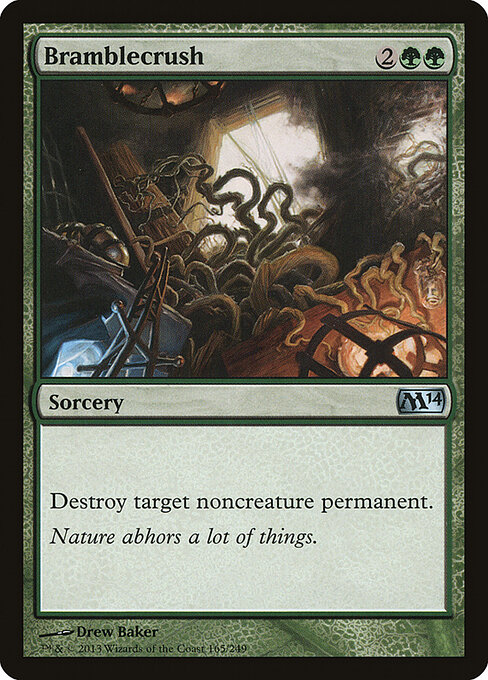 Magic 2014 - 165 - Bramblecrush - Uncommon