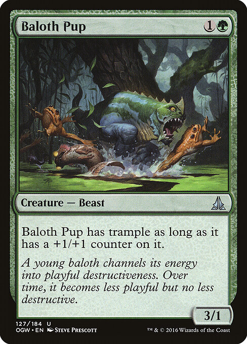 Oath of the Gatewatch - 127 - Baloth Pup - Uncommon