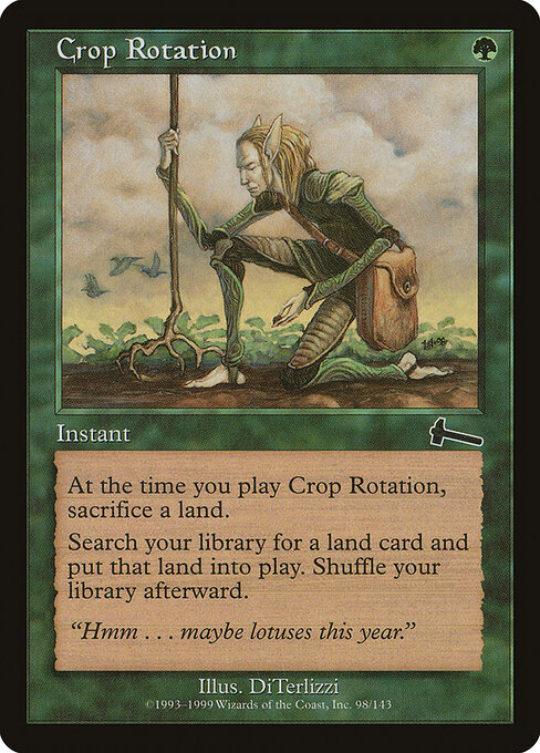 Urza's Legacy - 98 - Crop Rotation - Common