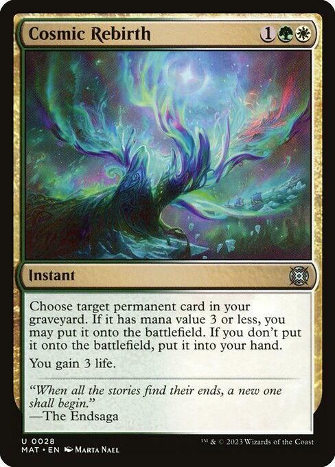 March of the Machine: The Aftermath - 28 - Cosmic Rebirth - Uncommon