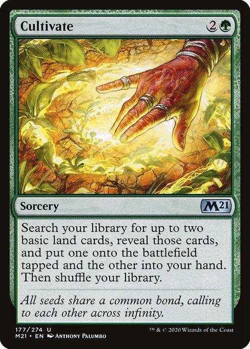 Core Set 2021 - 177 - Cultivate - Uncommon