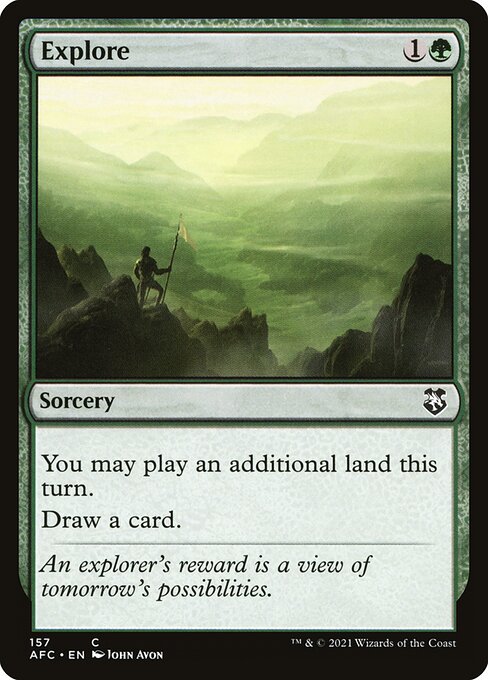 Forgotten Realms Commander - 157 - Explore - Common