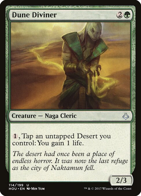 Hour of Devastation - 114 - Dune Diviner - Uncommon