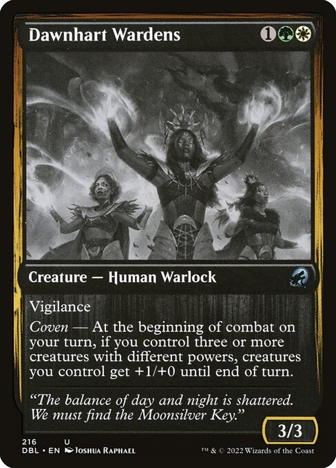Innistrad: Double Feature - 216 - Dawnhart Wardens - Uncommon