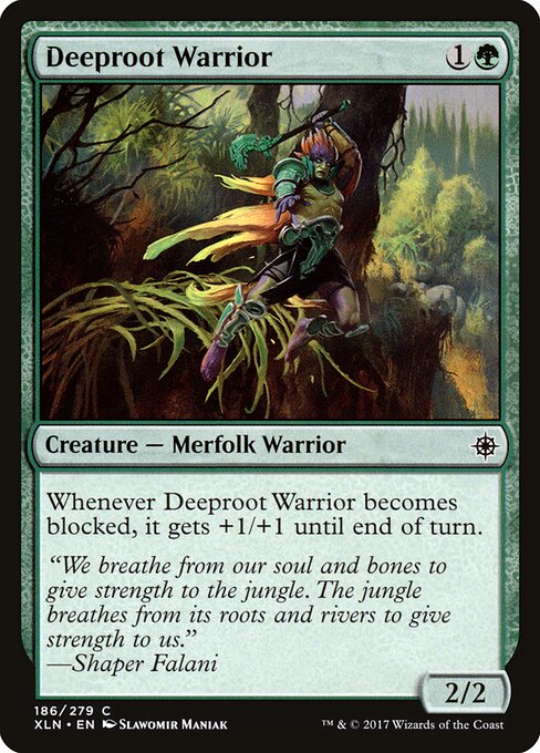 Ixalan - 186 - Deeproot Warrior - Common