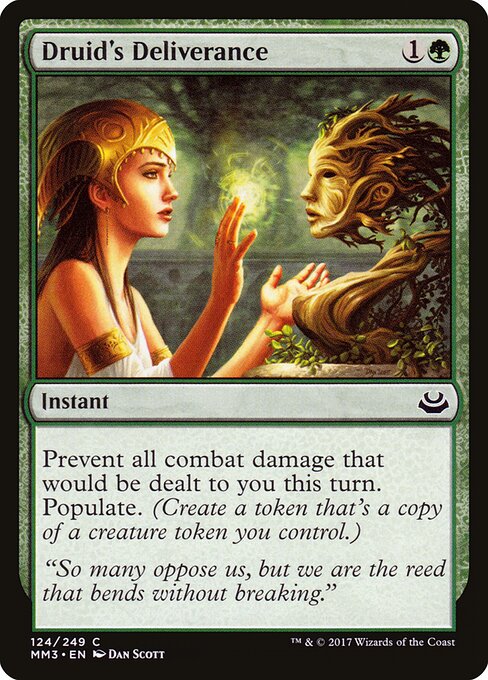 Modern Masters 2017 - 124 - Druid's Deliverance - Common
