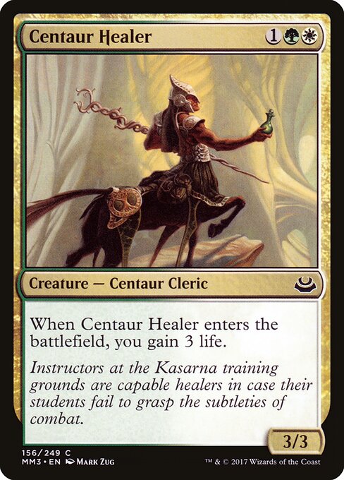 Modern Masters 2017 - 156 - Centaur Healer - Common