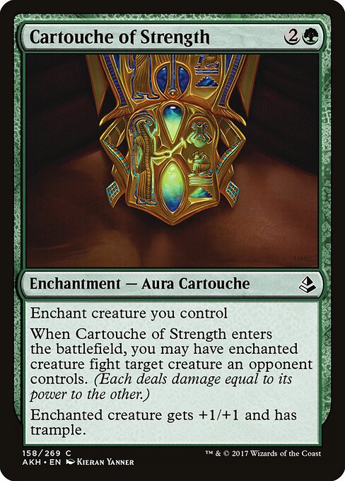 Amonkhet - 158 - Cartouche of Strength - Common