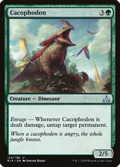 Rivals of Ixalan - 123 - Cacophodon - Uncommon