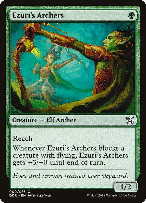 Duel Decks: Elves vs. Inventors - 9 - Ezuri's Archers - Common