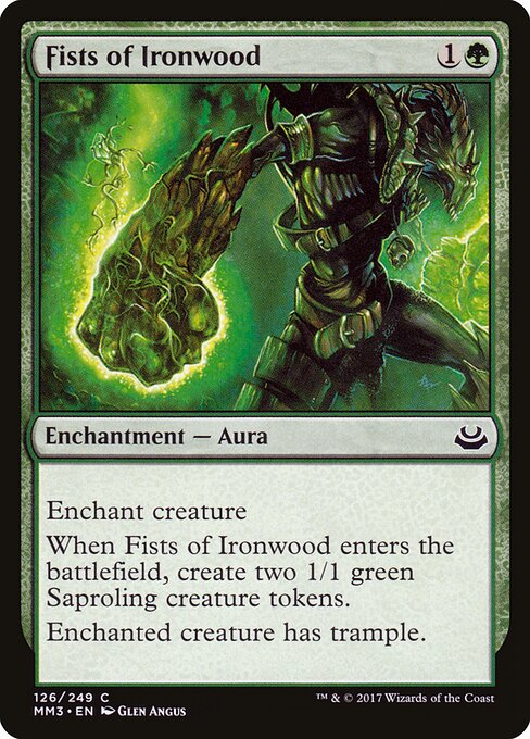 Modern Masters 2017 - 126 - Fists of Ironwood - Common