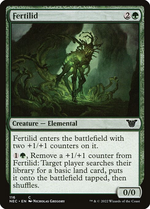 Neon Dynasty Commander - 116 - Fertilid - Common