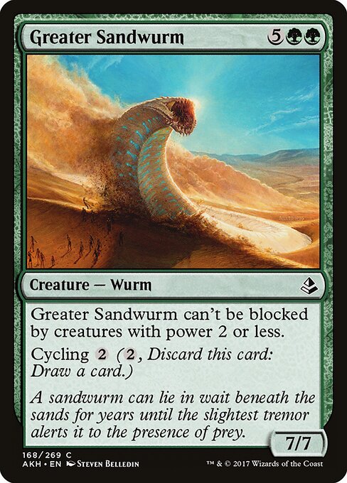 Amonkhet - 168 - Greater Sandwurm - Common